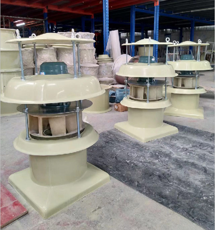 DWT-II型玻璃（lí）鋼離心風機（屋頂（dǐng）風機，屋頂防爆（bào）風機）